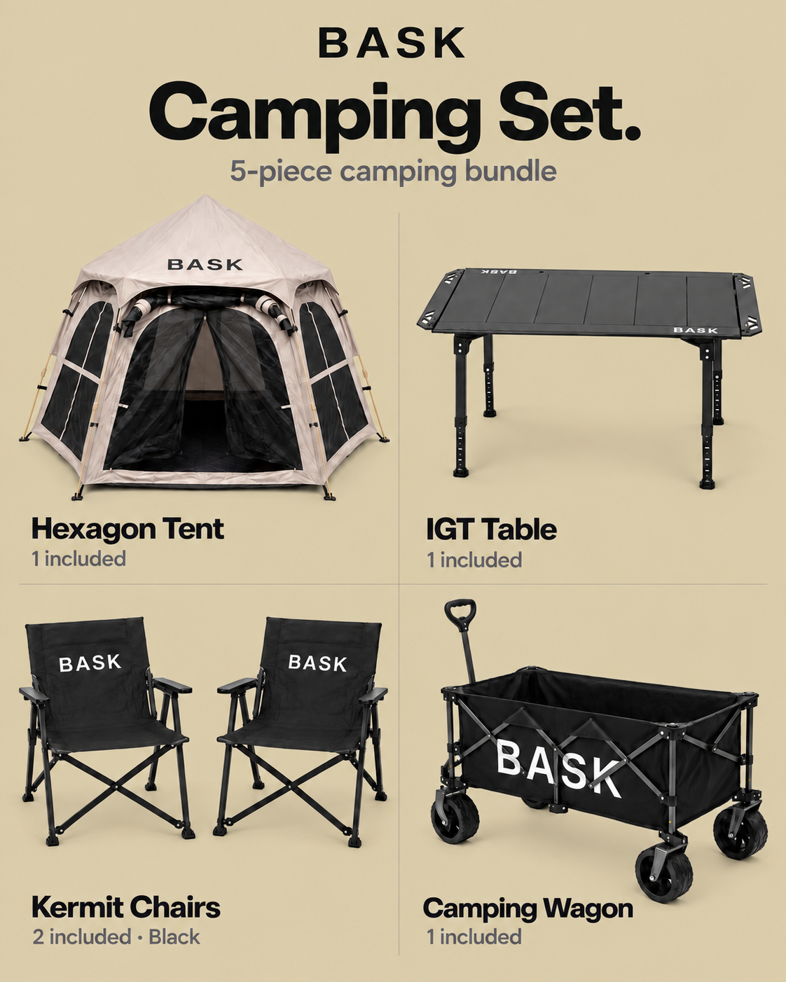 BASK Complete Camp Bundle