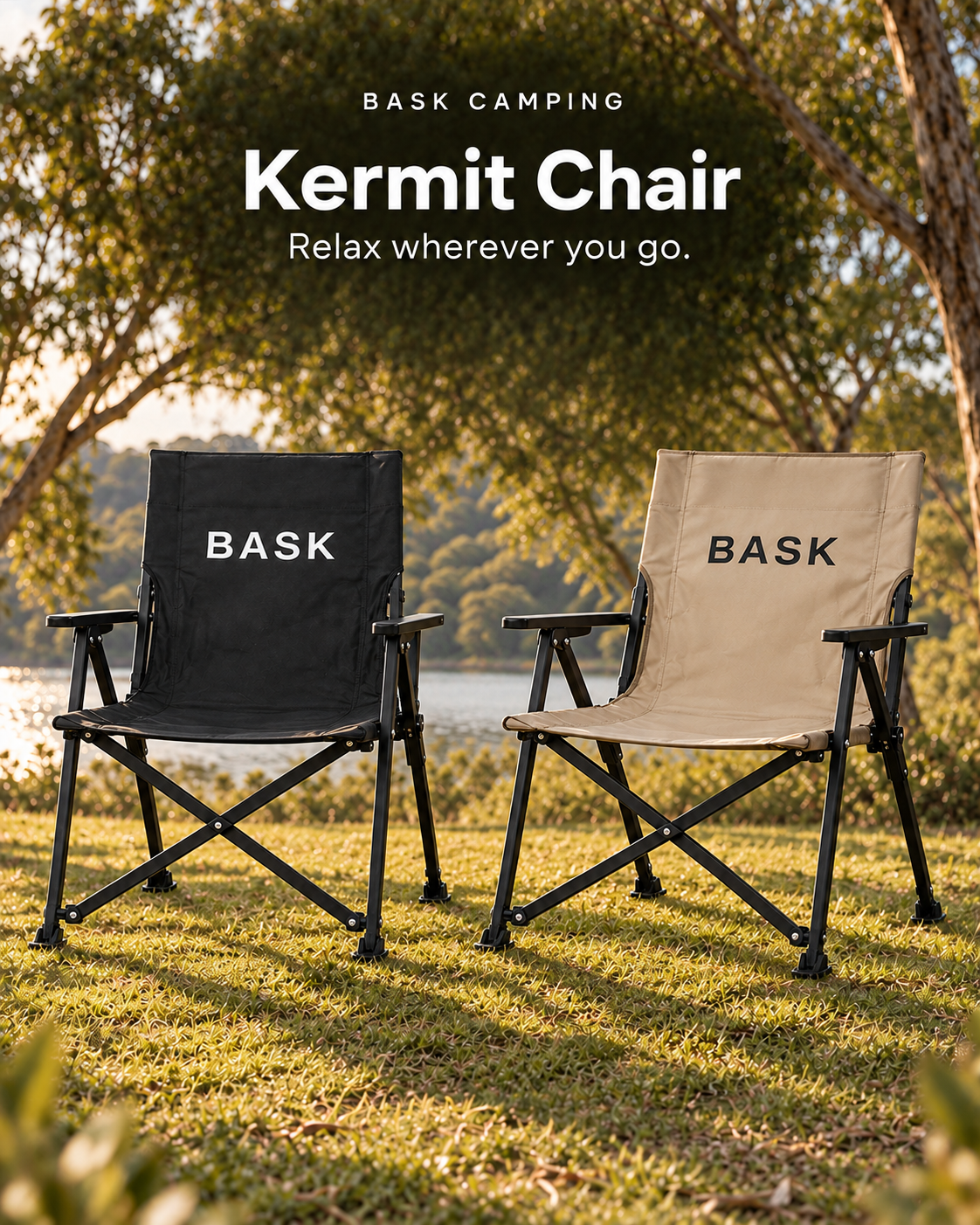 BASK Kermit Folding Camp Chair