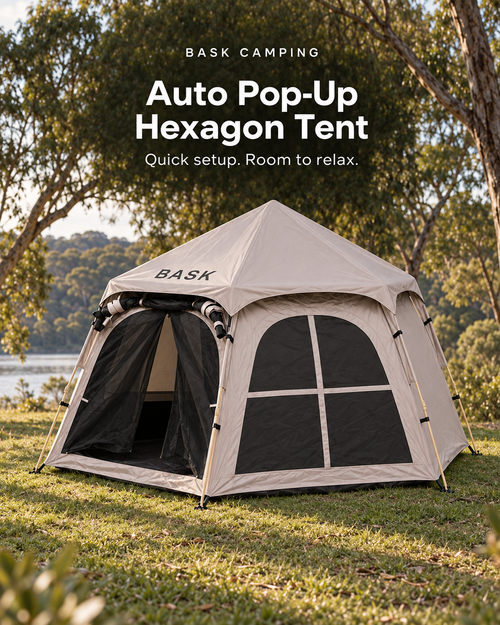 BASK Hexagonal Auto Pop-Up Tent