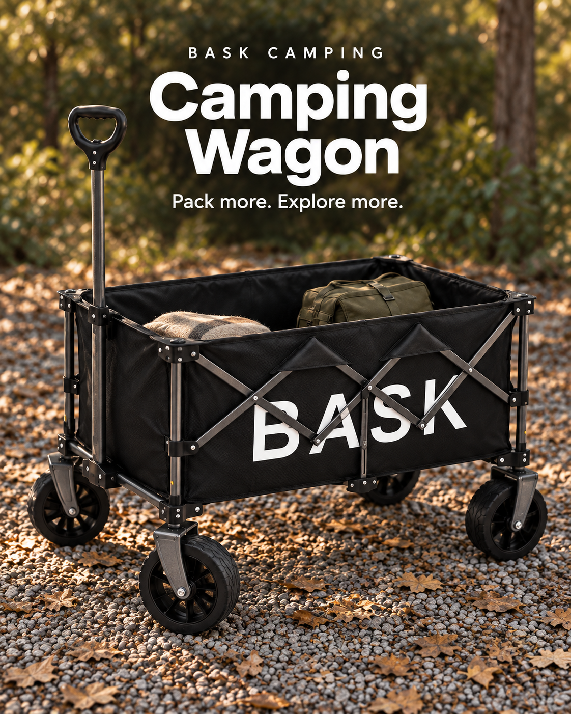 BASK Folding Camping Wagon