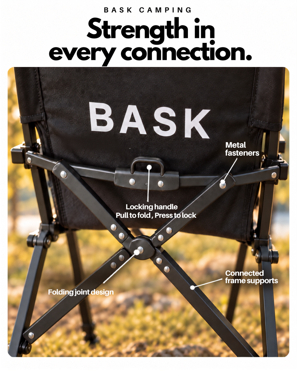 BASK Kermit Folding Camp Chair